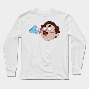 Poorly Drawn Pat - BBC Ghosts Long Sleeve T-Shirt